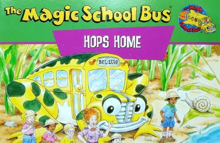 《The Magic School Bus Hops Home》绘本pdf资源免费下载