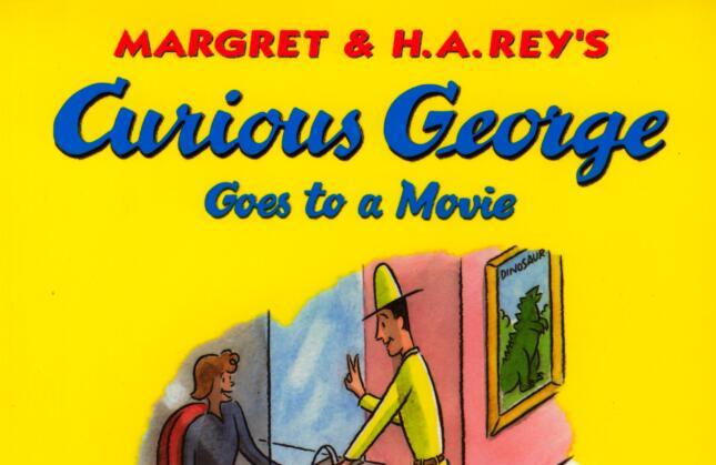 《Curious George Goes to a Movie》绘本pdf+mp3资源免费下载