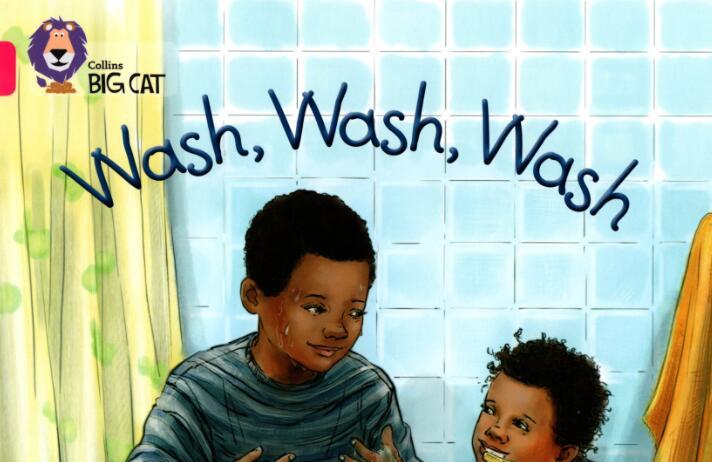 《Wash,Wash,Wash》英文绘本pdf资源免费下载