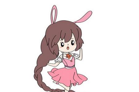 小舞怎么画简单又可爱