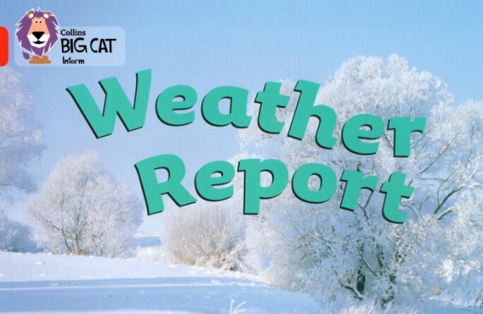 《Weather Report》英文绘本pdf资源免费下载