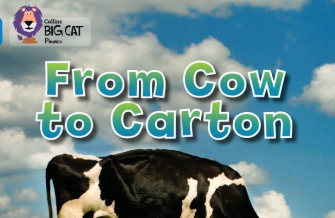 《From Cow to Carton》自然拼读绘本pdf资源免费下载