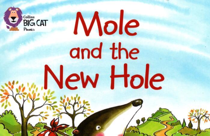 《Mole and the New Hole》英语绘本pdf资源免费下载