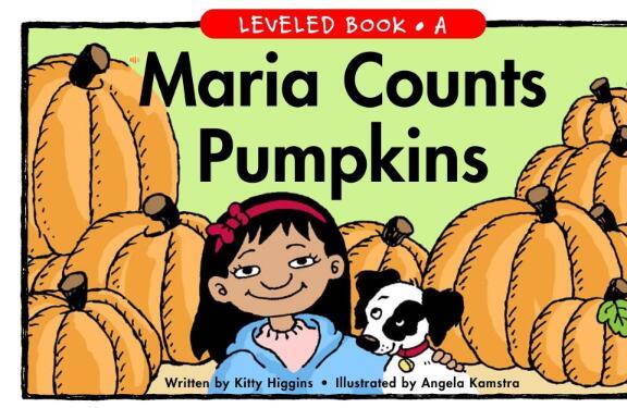 《Maria Counts Pumpkins》英语绘本pdf资源免费下载