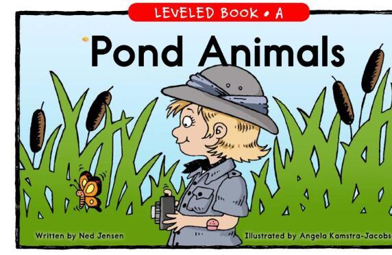 《Pond Animals》英语绘本pdf资源免费下载