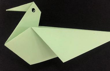 折纸鸽子的折法图解