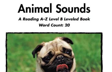 《Animal Sounds》绘本翻译及pdf资源免费下载