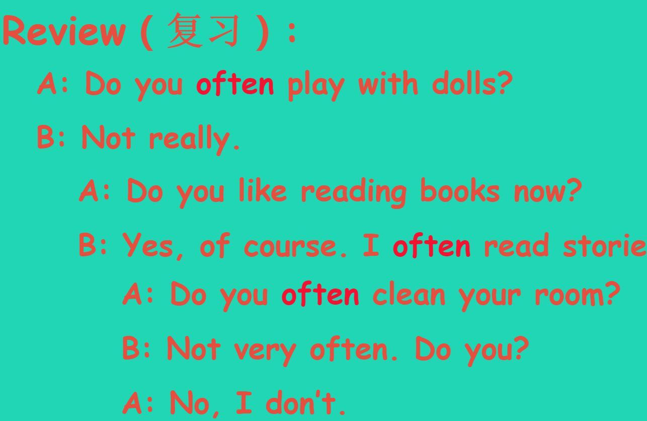 2021秋六年级英语上册Module 8 Unit 2 I often go swimming教学课件PPT免费下载