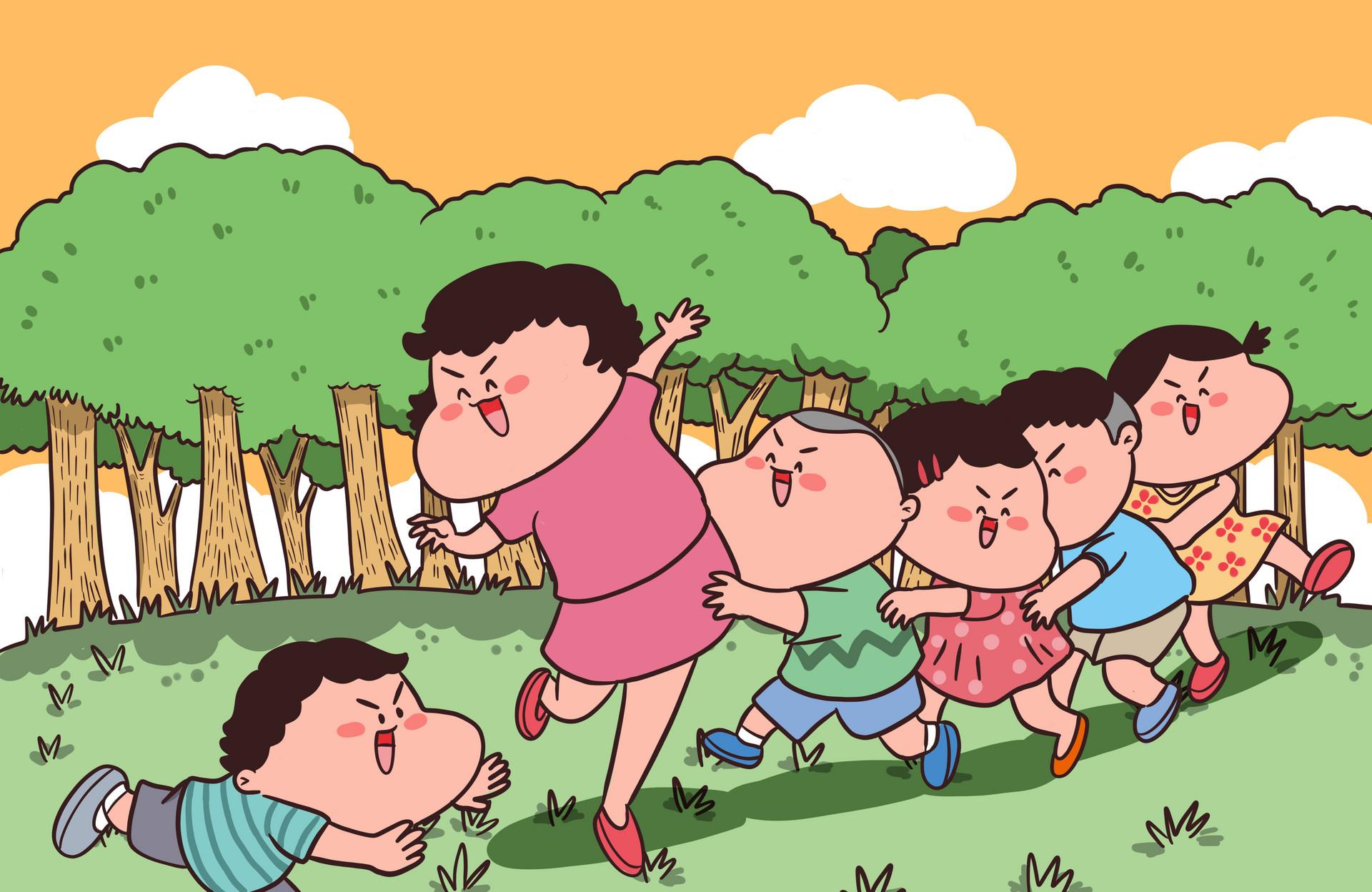 狼抓羊的游戏作文400字