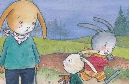 不认真听课的小兔子的寓言故事