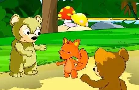 小灰熊和小狐狸开面包的故事
