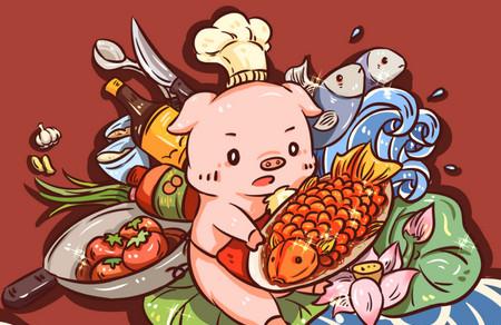 孝顺的小猪罗罗的故事