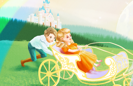 白雪公主和王子的童话故事