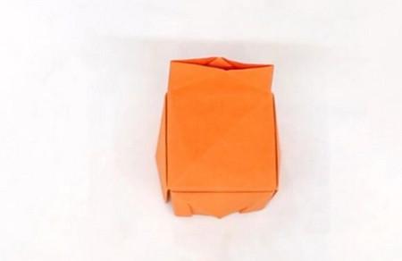 椅子最简单的折纸方法怎么折